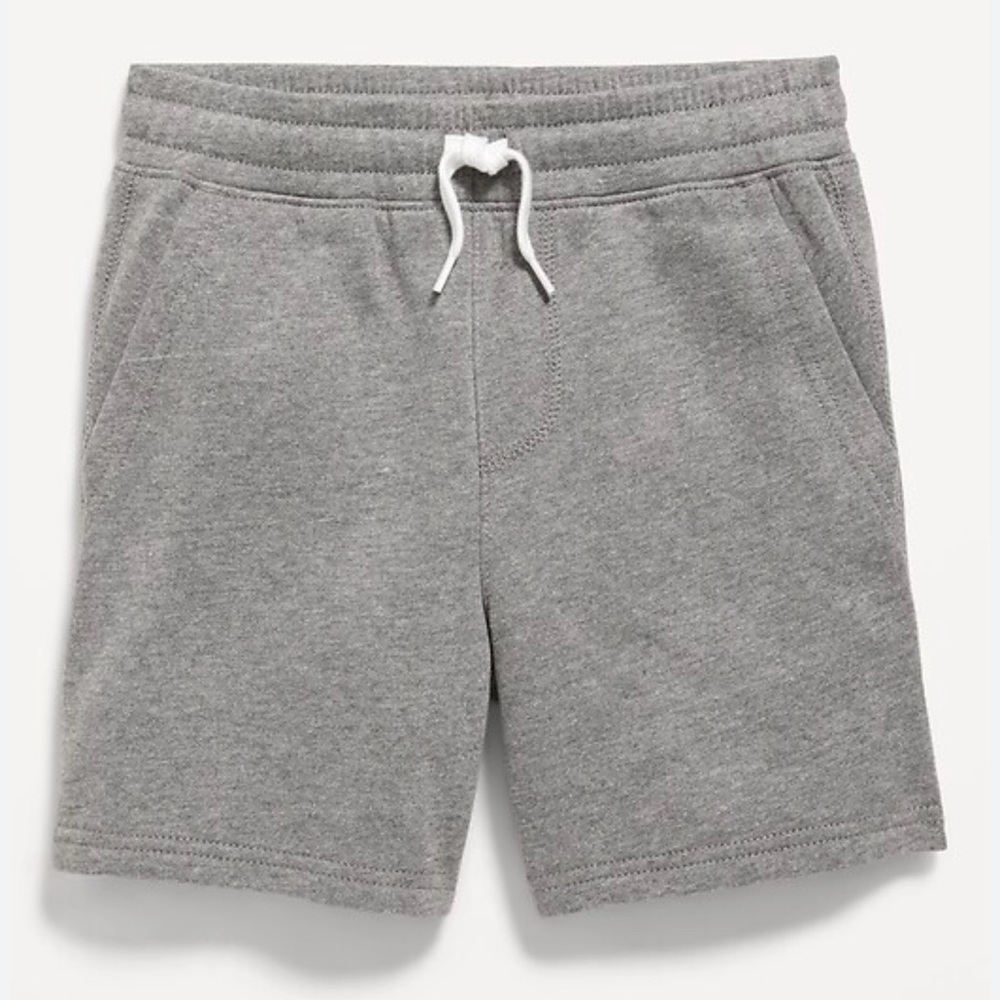OLD NAVY Boys Fleece Jogger Shorts -Heather Grey- Size XL 14-16